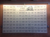 Picture of engraved bricks sponsored by the SEF.